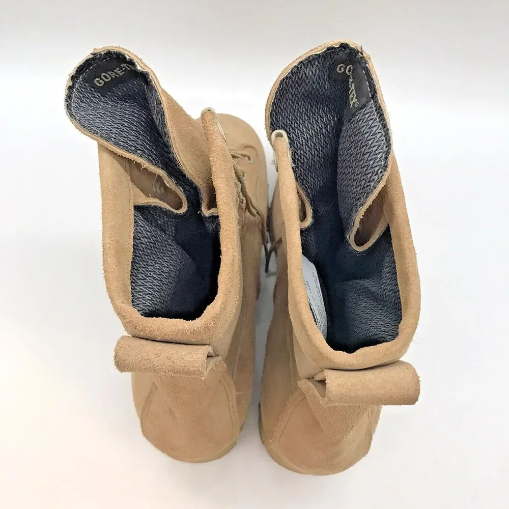 McRae Gore-Tex Temperate Weather Desert Boots Men's 6W Tan Military Army Combat